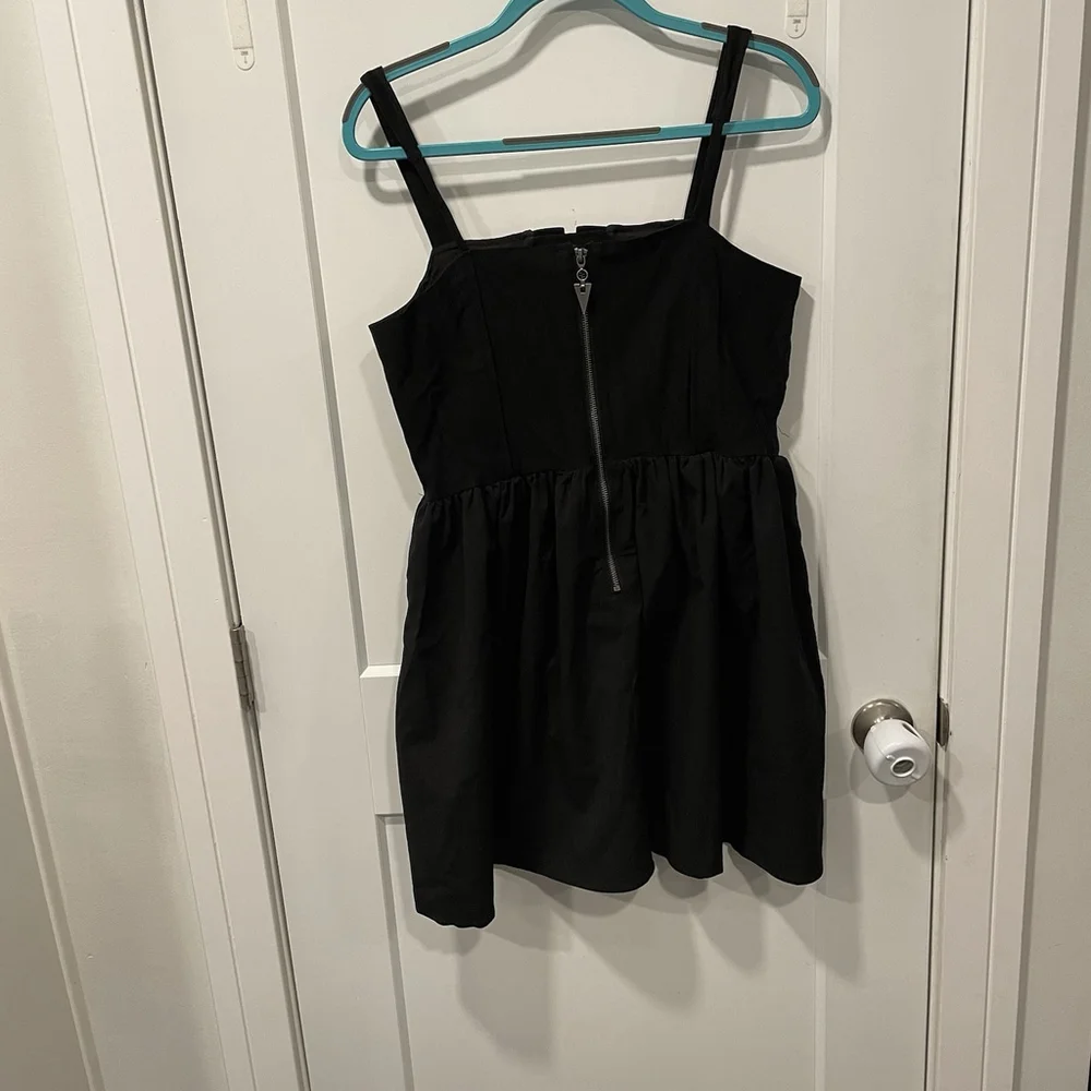 Disturbia Miranda Mini Corset Dress Black Size 10 US NWOT Goth Women’s - Picture 5 of 8